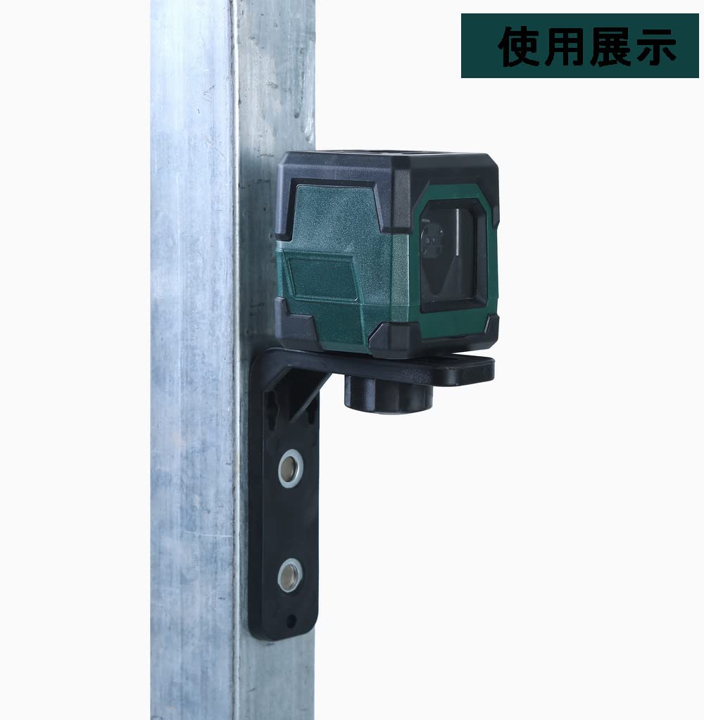 Amazon | 1/4インチネジレベル 水平器 レーザー墨出し器用L型 Amazon | 1/4インチネジレベル 水平器 レーザー墨出し器用L型