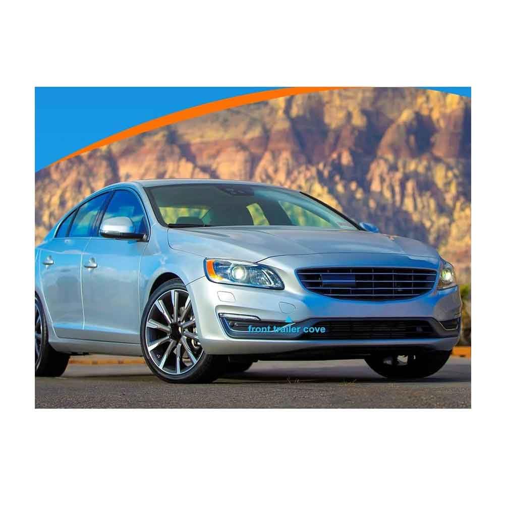 Tappo Copri Gancio Traino Anteriore per Volvo S60 S60L V60 2014-2018 39820294 31323839, Auto Gancio di Traino Copertura Paraurti Rimorchio Coperchio Ricambio Pezzo,A/White Passenger