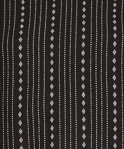 Image of DSK Studio Women's Cotton Short Kurti with Notch Neck Line 3 /4th Sleeves Abstract Pattern Short Length and Regular Fit