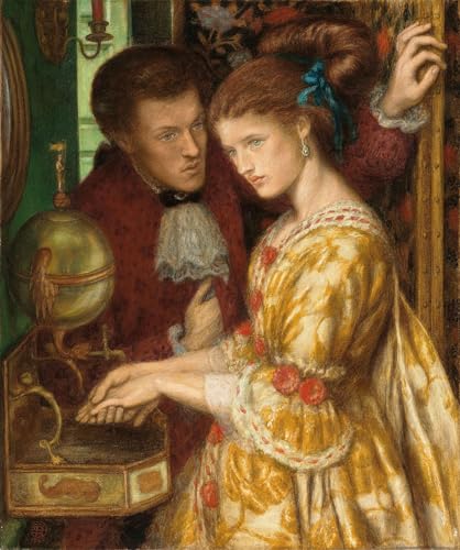 Tableaux peinture sur toile Dante Gabriel Charles Rossetti decoration chambre 60x90cm