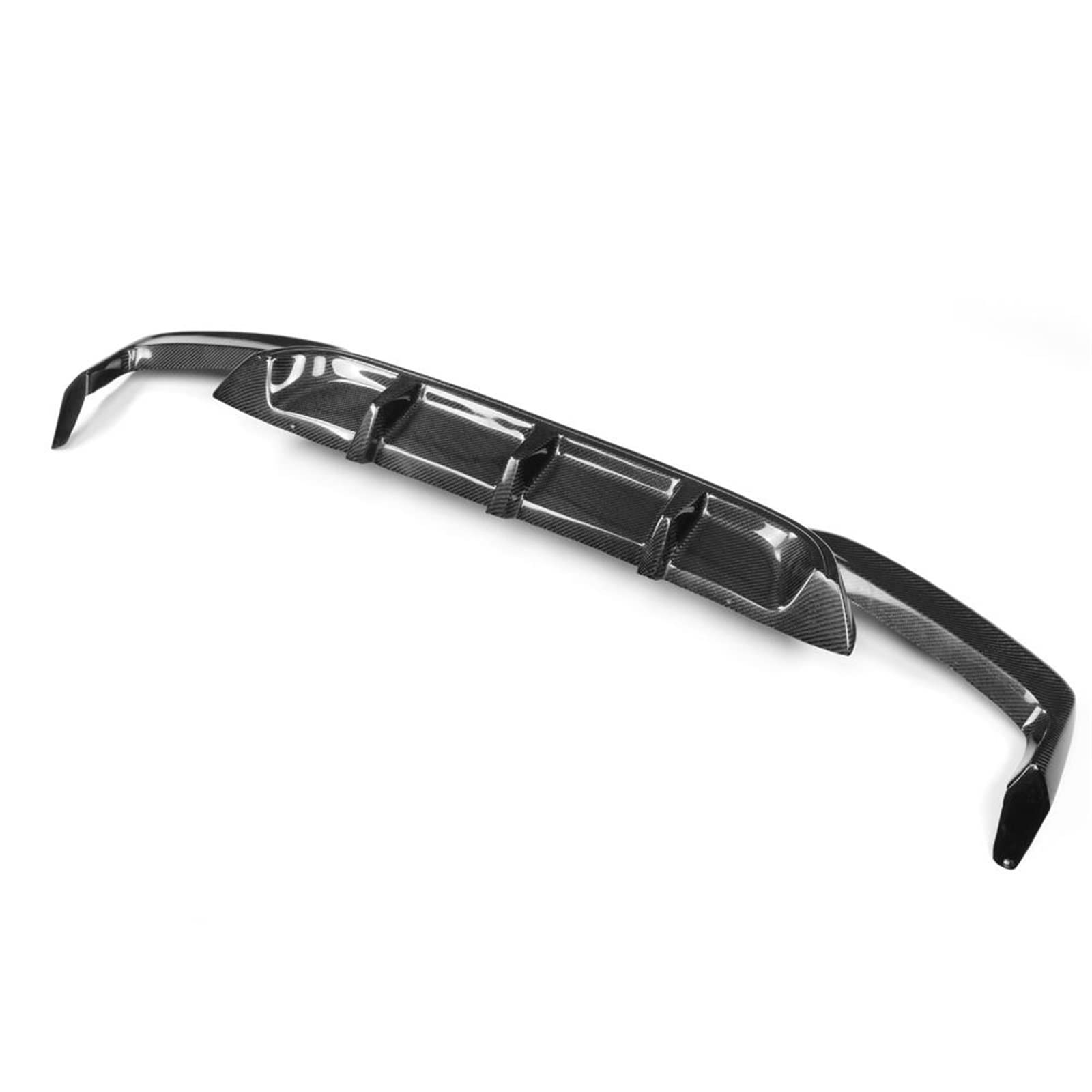Dla BMW Serii 6 F06 F12 F13 M Sport M6 Kabriolet 640i 650i 2012-2016 Samochód Dyfuzor Tylnego Zderzaka Z Włókna Węglowego Spoiler Deflektor Splitter