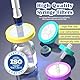10 Stück PTFE-Spritzenfilter, 0,22 μm, Porengröße, hydrophobe Filtration, 25 mm Durchmesser, unsteril (10, PTFE-25-0,22)