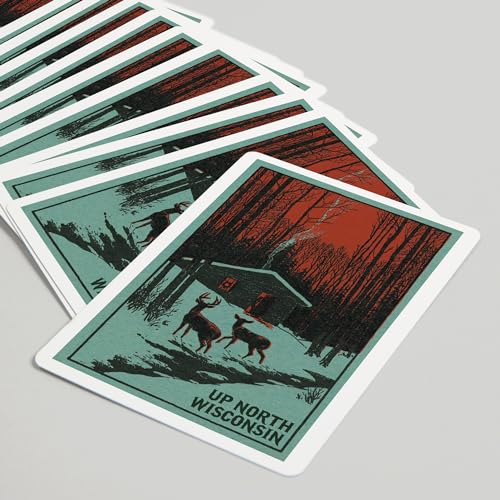 Lantern Press Cartas de Poker, 52 naipes, Caja miniatura 5