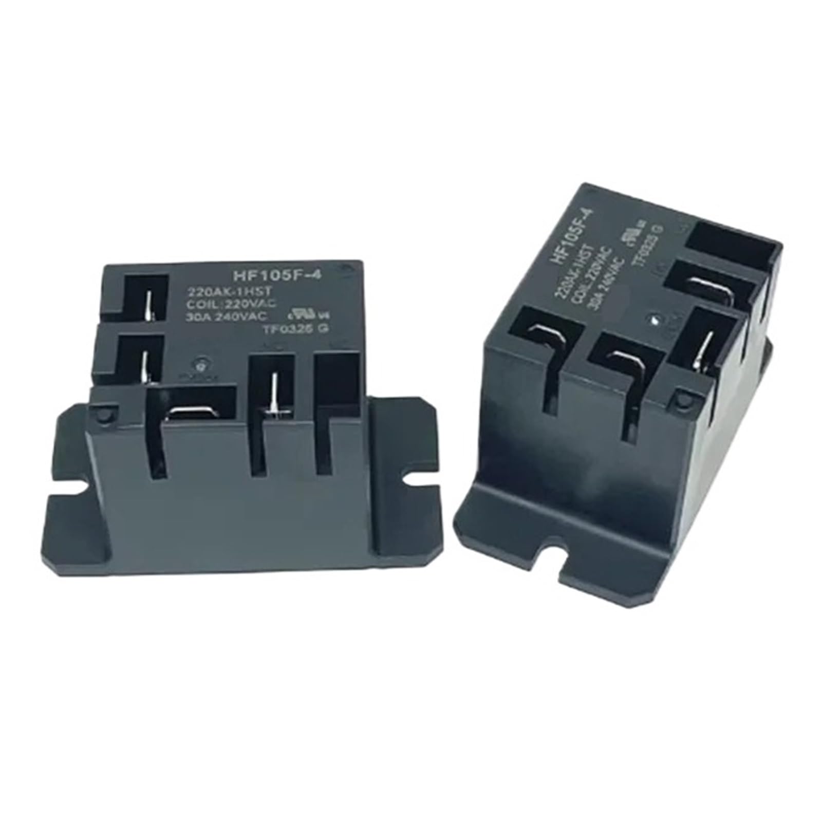 Relay HF105F-4 220VCA évitez les surchauffes de circuit avec ce relais 30A 4PIN résistant