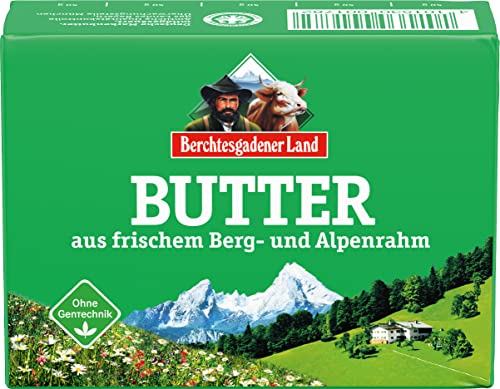 Berchtesgadener Land Butter aus frischem Berg- und Alpenrahm 250 g