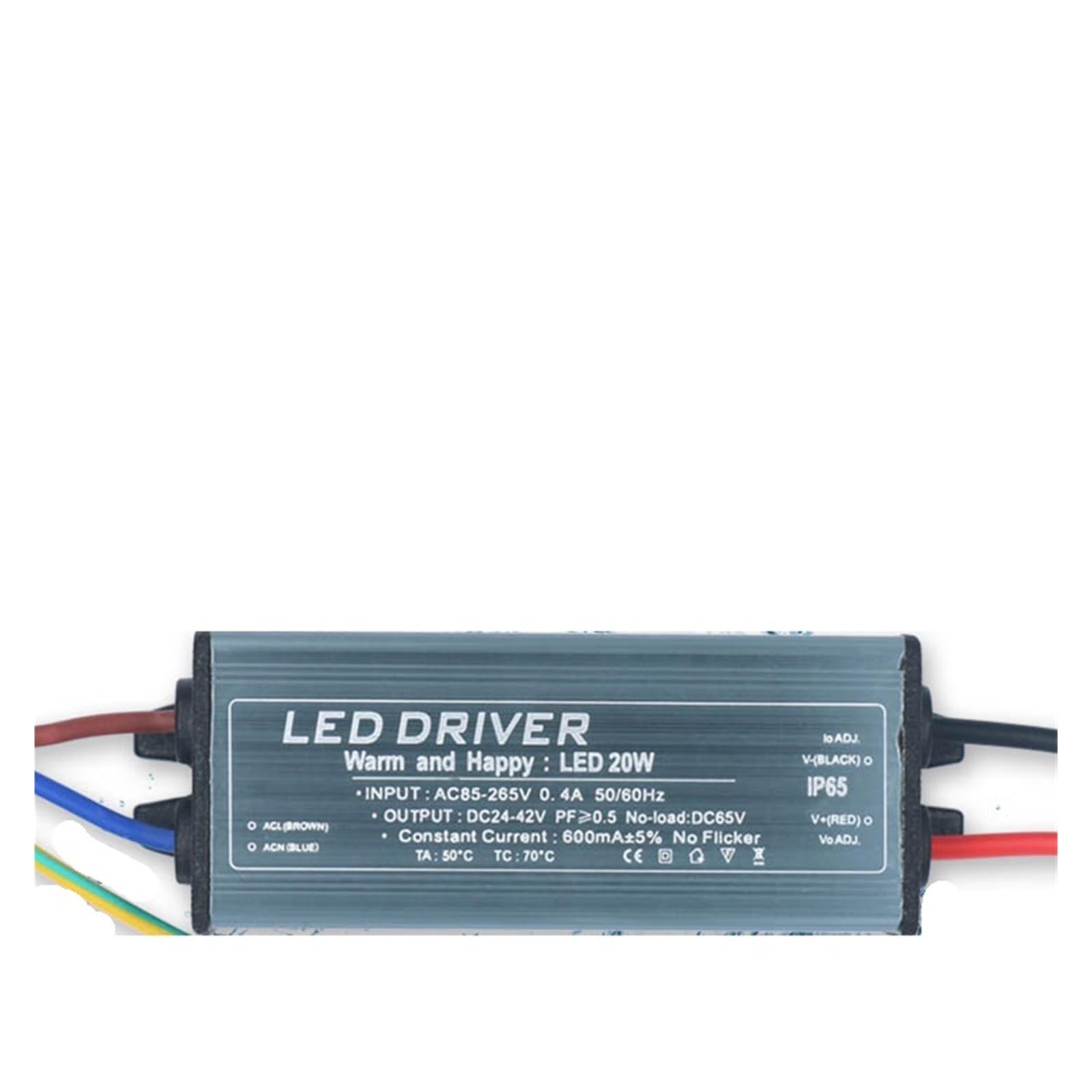 Transformateur LED étanche 20W protection extérieure optimale