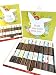 Netti Li Jae ® Aufkleber Set für Merci Schokolade für 2 persönliche Geschenke: Das persönliche Dankeschön und kreative Geschenkidee (Ostern)