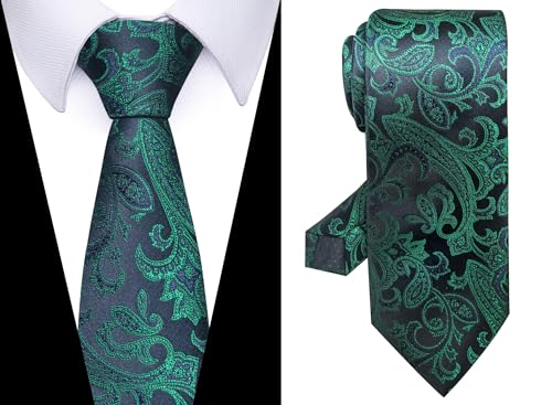 Image of Passabin Tie For Men Necktie Woven Jacquard Neck Ties Set 6 PCS