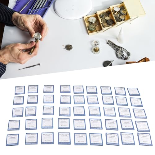 Mineral Glass Watch Mirror, 59Pcs 16mm to 45mm Transparent Round Flat Watch Lens, Easy to Clean, Glass Replacement Part for Professional Watchmakers4