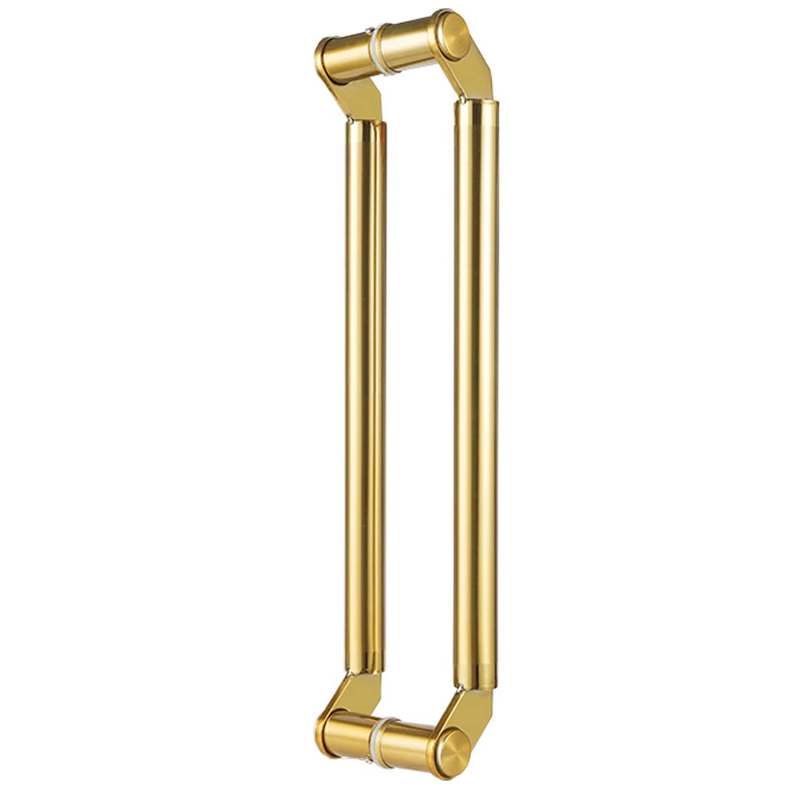 Poignée de porte en bois massif à tirage ergonomique 80 cm avec visserie