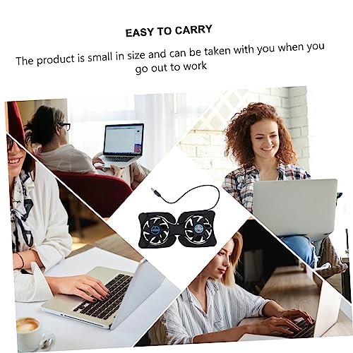 Cooler Plegable para Laptop KICHOUSE con 2 Ventiladores miniatura 5