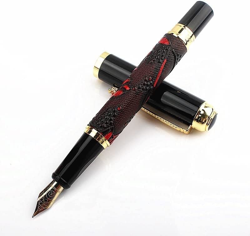 Pluma estilográfica Plumas Pluma estilográfica Deluxe 4color Oficina financiera clásica Pluma estilográfica Estudiante Material de papelería escolar