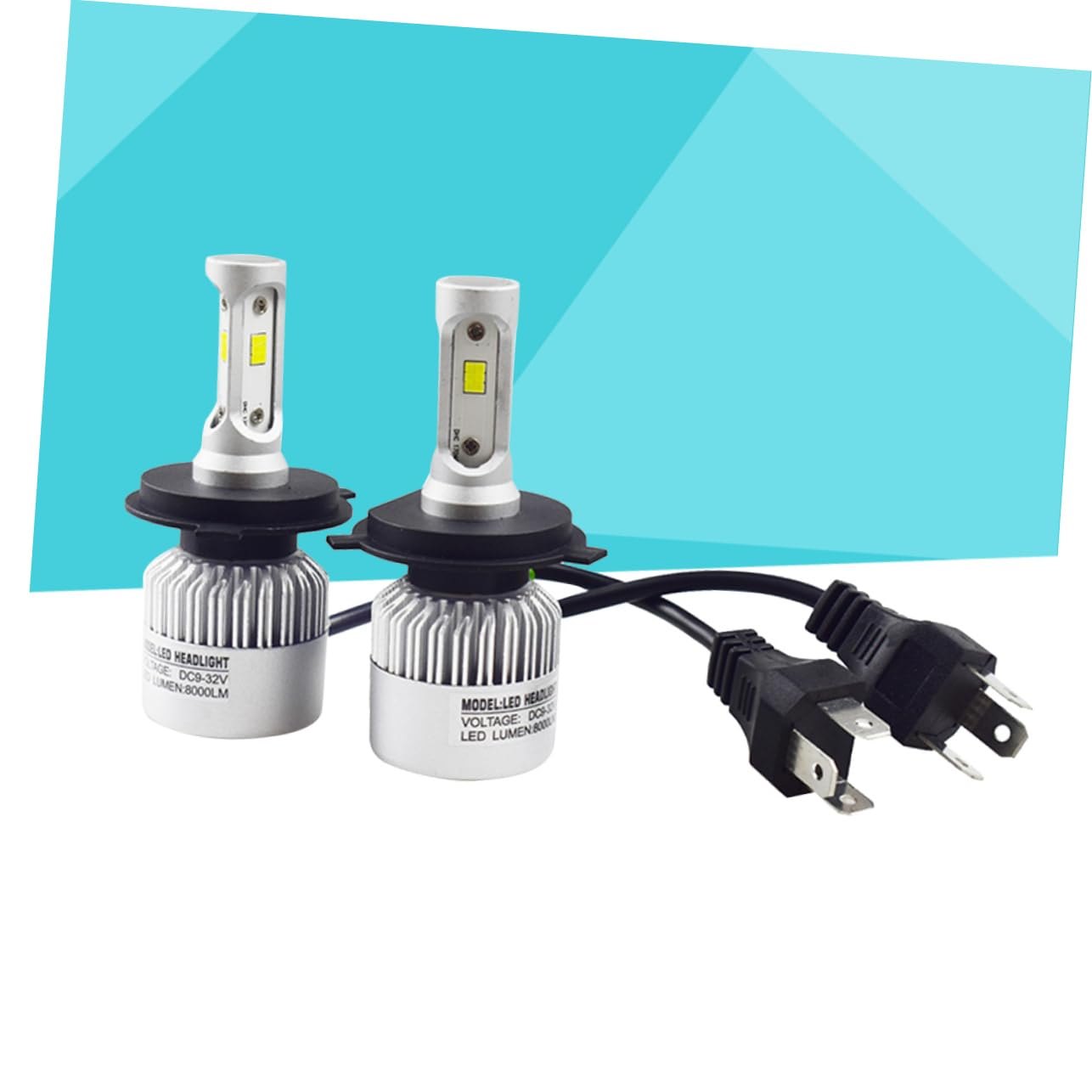 Cabilock 2 pièces Ampoule LED Csp pour Voiture Éclairage Puissant avec Refroidissement Rapide Étanche et Durable Lot de Remplace les Ampoules Halogènes