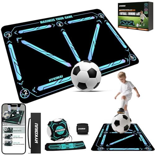 Alfombra Entrenamiento Futbol Con Kick Throw Trainer Didáctico 90x60cm Alfombra Futbol Entrenamiento Profesional – Tapete De Entrenamiento De Pasos, Manta De Campo De Esquinay Tapete De Fútbol