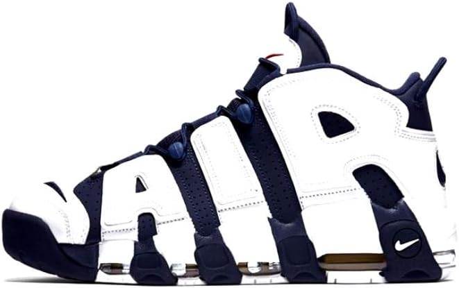 Nike Air More Uptempo (Olympic) White/Metallic Gold-Uni Red-Midnight Navy