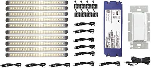 Miniatura 1 de Kit de luces LED de cocina de 12 V, color blanco cálido