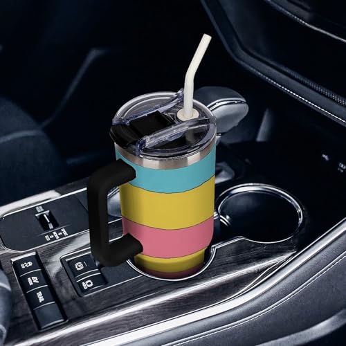 Taza de viaje pansexual de 40 oz, el vaso térmico de coche ideal para regalar 7