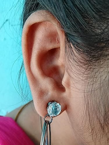 Image of Beauty tool Invisible (50 patches) Ear Lobe Tapes /Waterproof /Stickers Patches /Heavy Earrings Supporter for Girls & Women Ear Lobe Supporter (Skin Colour)