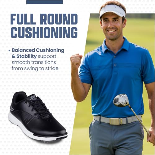 Image of Skechers Men's Tempo Waterproof Golf Shoe