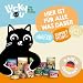 Lucky Lou Extrafood Mix-Paket Katzenfutter nass - 36 x 70g - hochwertiges Nassfutter (Ergänzungsfutter) mit viel Protein, getreidefrei & ohne Zucker für Katzen