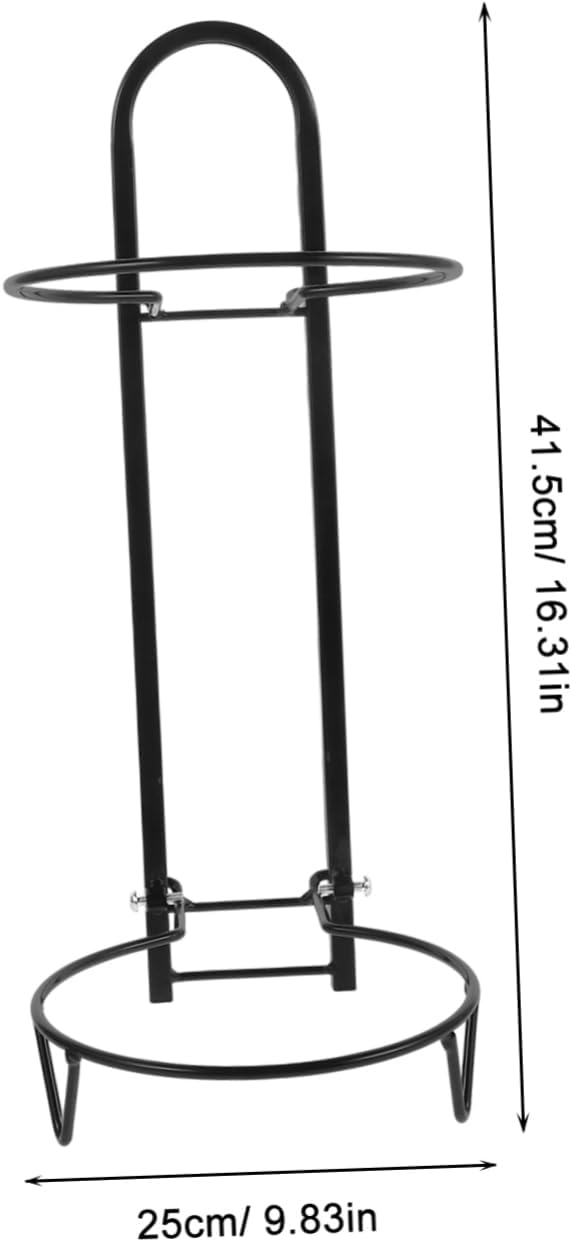 BESPORTBLE Ball Racks for Garage Home Basketball Display Wall Mount Durable Ball Holder