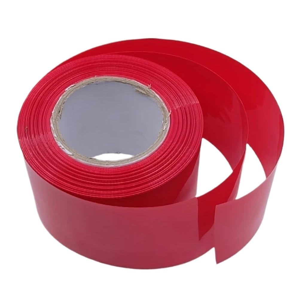 Manga roja de tubo termocontraíble de PVC - Envoltura termocontraíble de 1-20 m for protección de mazos de cables (1 unidad)(95mmx1meter)