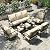 HERA'S HOUSE 7 Piece Patio Furniture Set, 2 x Swivel Chair, 2 x Fixed Chair, 2 x Ottoman, 1 x 3-Seat Sofa, All Cushioned Outdoor Conversation Set for Lawn Garden Backyard