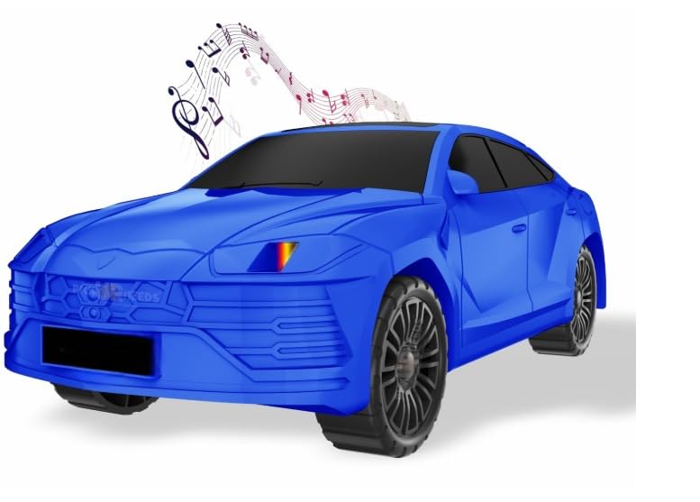 Car-Shaped Bluetooth Speaker 5W Portable Wireless Speaker | Bluetooth, USB, FM & SD Card Support | Type-C Fast Charging | Stereo Sound | Compact Travel Speaker-image-11