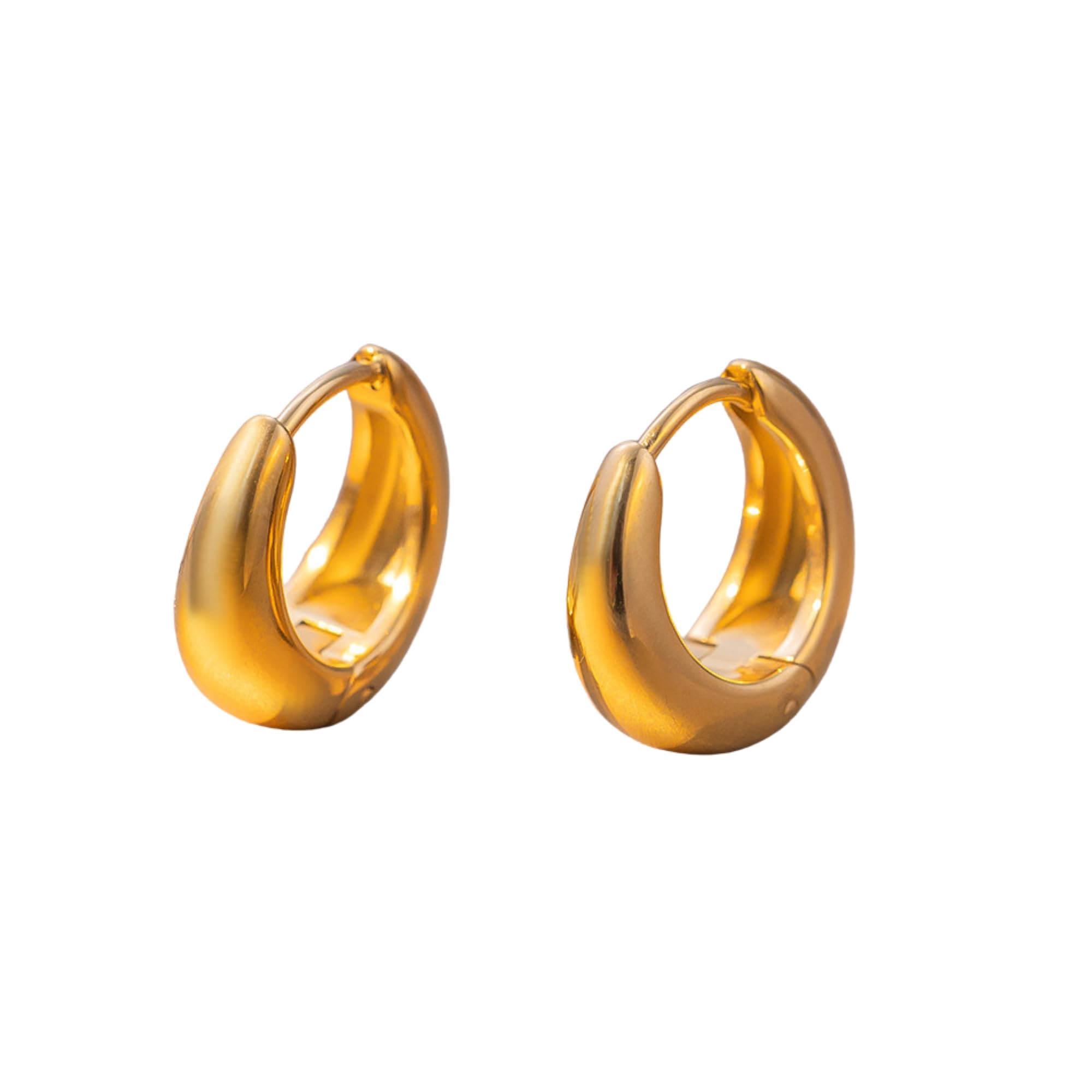 MONOZO Elegant Stainless Steel Women's Earrings—Latest Fashion Anti Tarnish Stud Earring for Girl