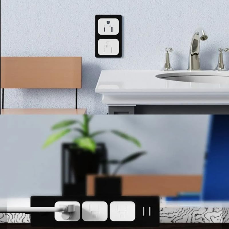 KGS Innovare Combo of Baby Safety Adjustable Electric Socket Plug Cover Guards(4 PCS)