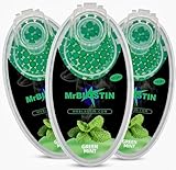 MrBlastin 300 Palline per filtro sigaretta, mentolo e menta, perline schiacciabili, capsul...
