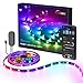Ruban à LED USB, Govee 2M Magic 5050 Dream Couleur Bande Led Musique Rétroéclairage TV, Microphone Intégré et avez IC, Contrôler par APP, Bande Lumineuse Décoration pour TV, Miroir, Ordinateur, etc.