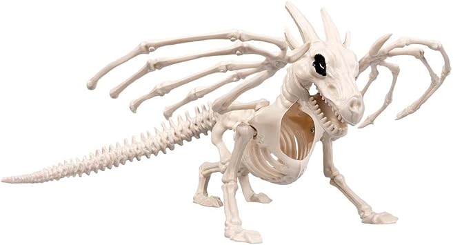 Boland 72405 Dragon Skeleton, Beige/Black, 4