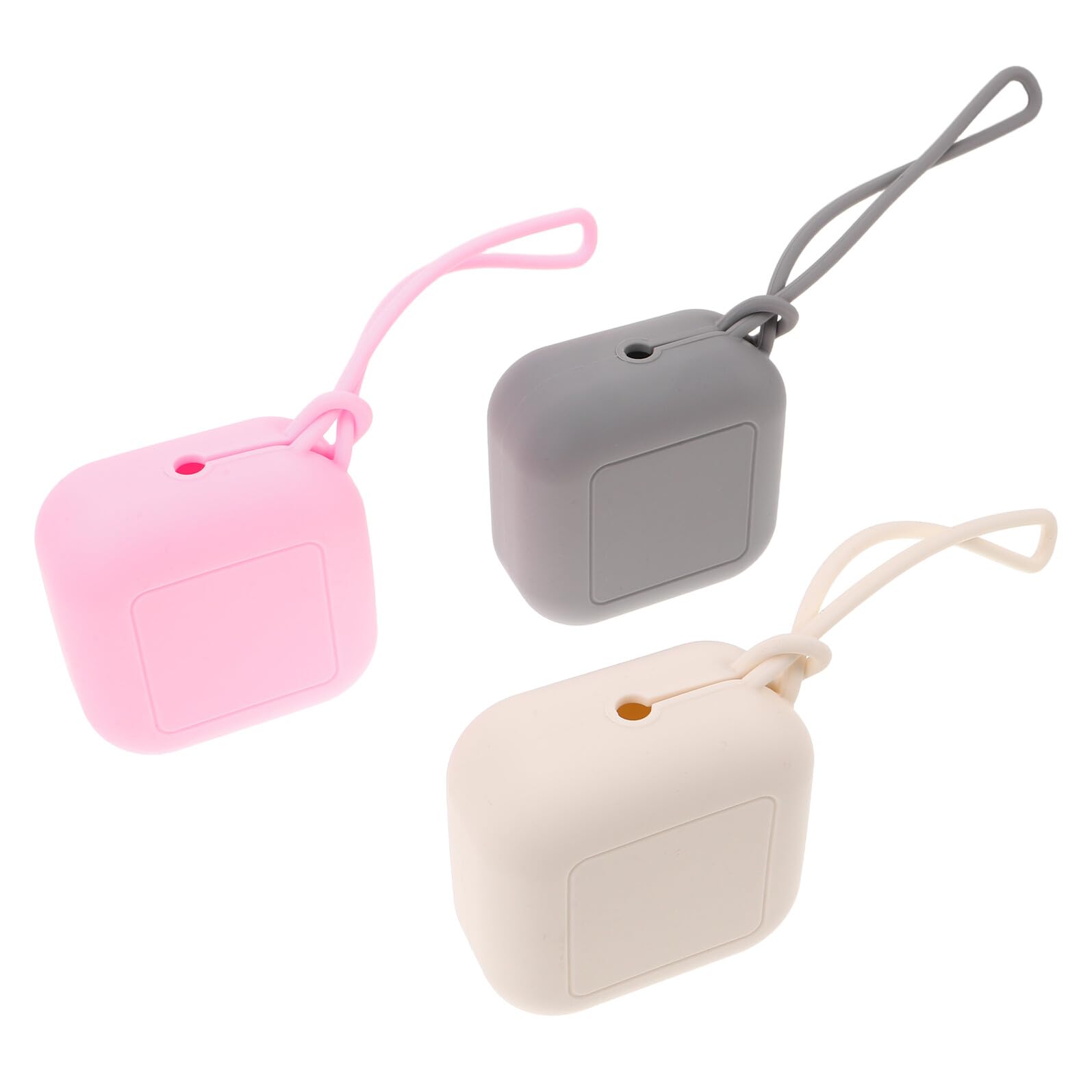 Caja de Almacenamiento Portátil para Chupetes 3 Piezas Silicona