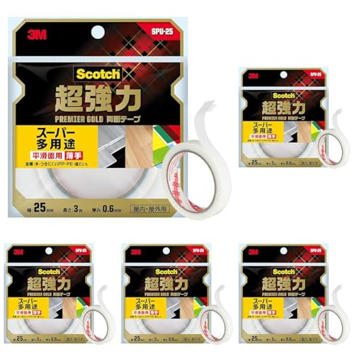 3M XRb` ͗ʃe[v v~AS[h(X[p[pr)  25mmx3m SPU-25 (× 5)