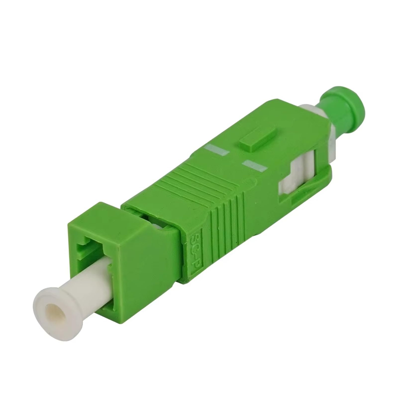 Adattatore ibrido in fibra ottica SC/APC-LC/APC, 2 pezzi, fibra singola