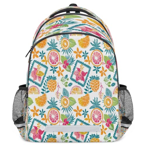 Sac à dos décontracté pour ordinateur portable 20L tropical antichoc contre l'humidité
