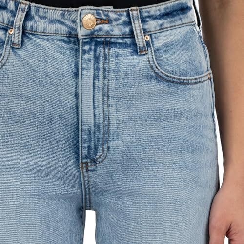 KUT from the Kloth Melissa HIGH Rise Straight Leg -Basic Back Pockets3