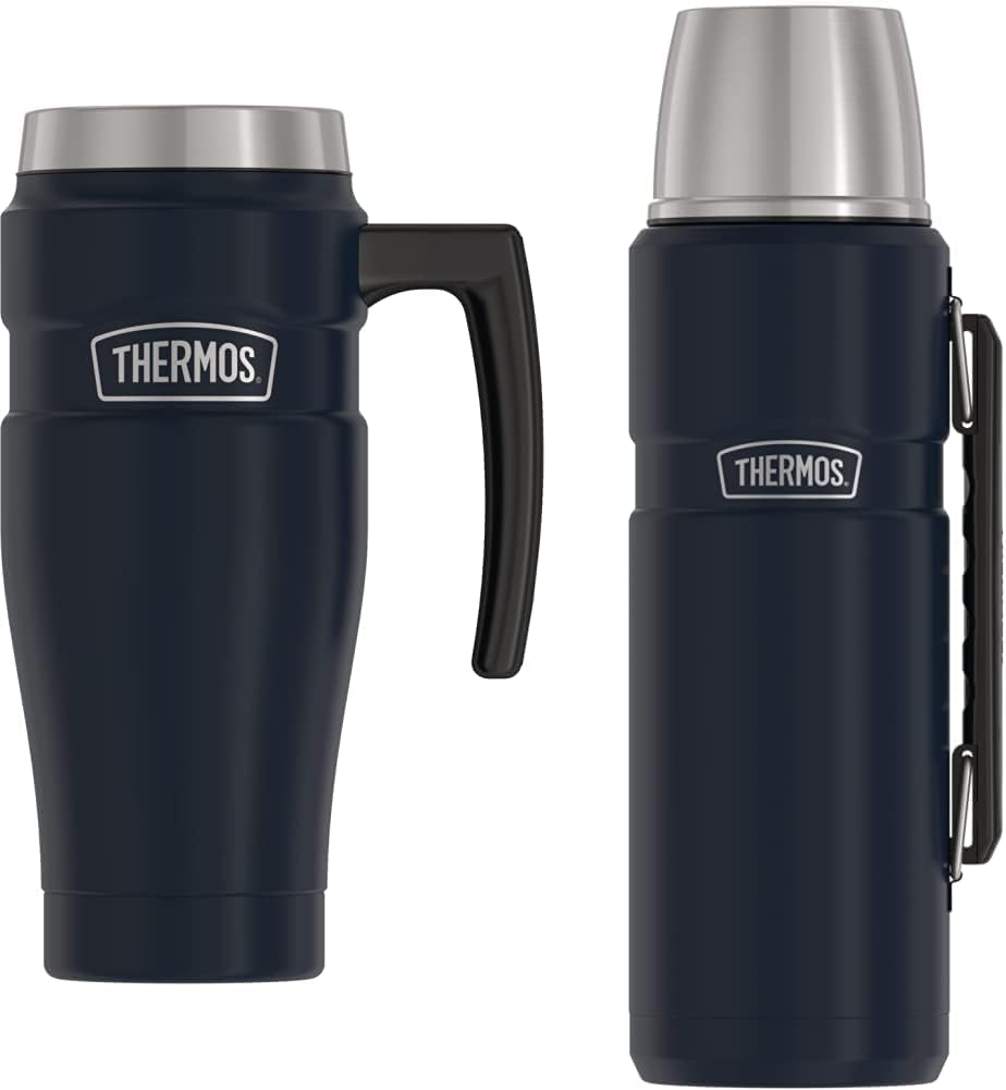 THERMOS Stainless King VacuumInsulated Travel Mug, 16