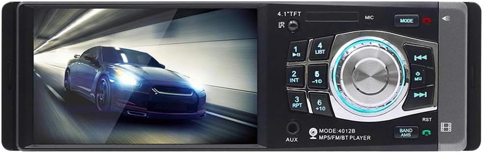 SWM-4012B 4.1 Inch Car MP5/MP4/MP3 Player FM Card U Disk BT Reversing Rear View