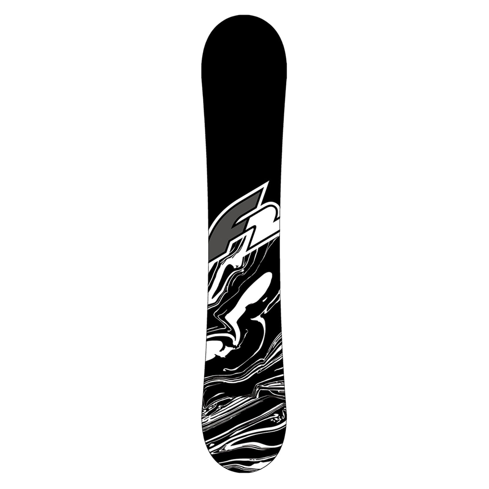 F2 Set Snowboard Blackdeck Schwarz + Sonic Pro Bindung Größen wählbar