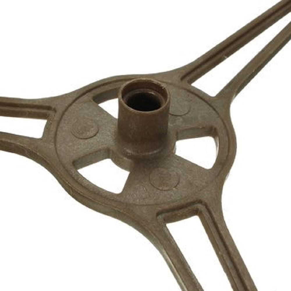 KHC Plastic Microwave Oven Turntable Rotating Turn Support Roller Ring - Brown (Size Radius 90 mm) — Amazon image 2