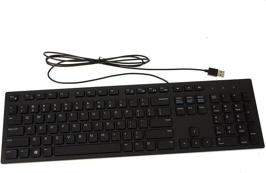 Dell Wired Keyboard - Black KB216 (580-ADMT)