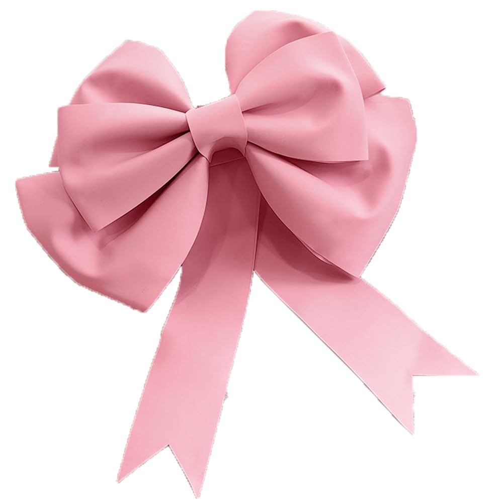 Grand nœud géant à suspendre, 1 m, pour voiture, mariage, fête, décoration de maison, de mariage, de fête, 1 pièce (rose3#)