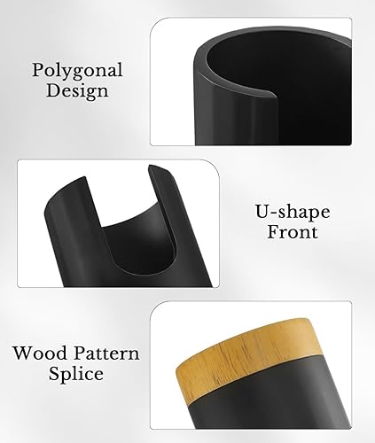 Miniatura 4 de Luxspire Dispensador de tazas de baño, dispensador de vasos Dixie de 3 onzas, esenciales para baño de invitados, dispensador de tazas de resina,