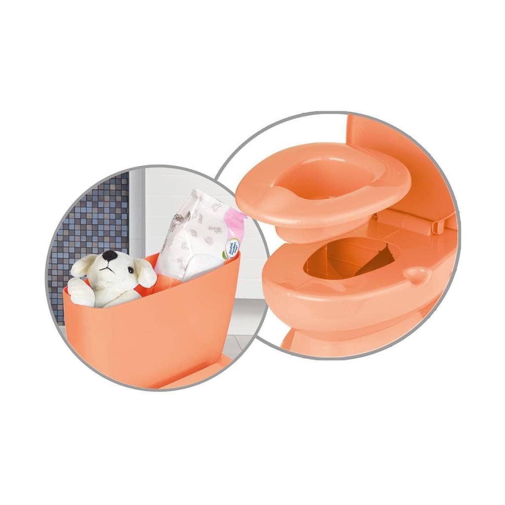 Dolu 7253 Orinal naranja con sonido primera toilette de aprendizaje educativo