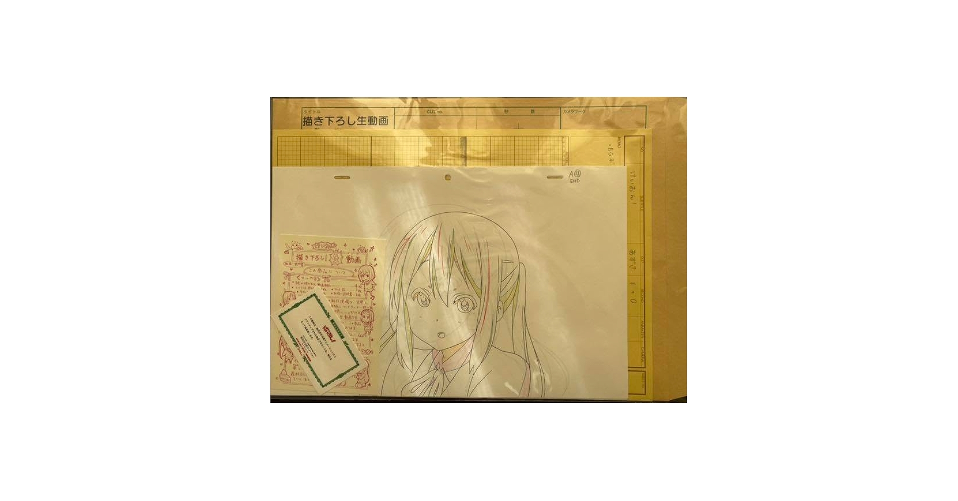Amazon.co.jp: 未開封 けいおん！ 中野梓 描き下ろし生動画 京