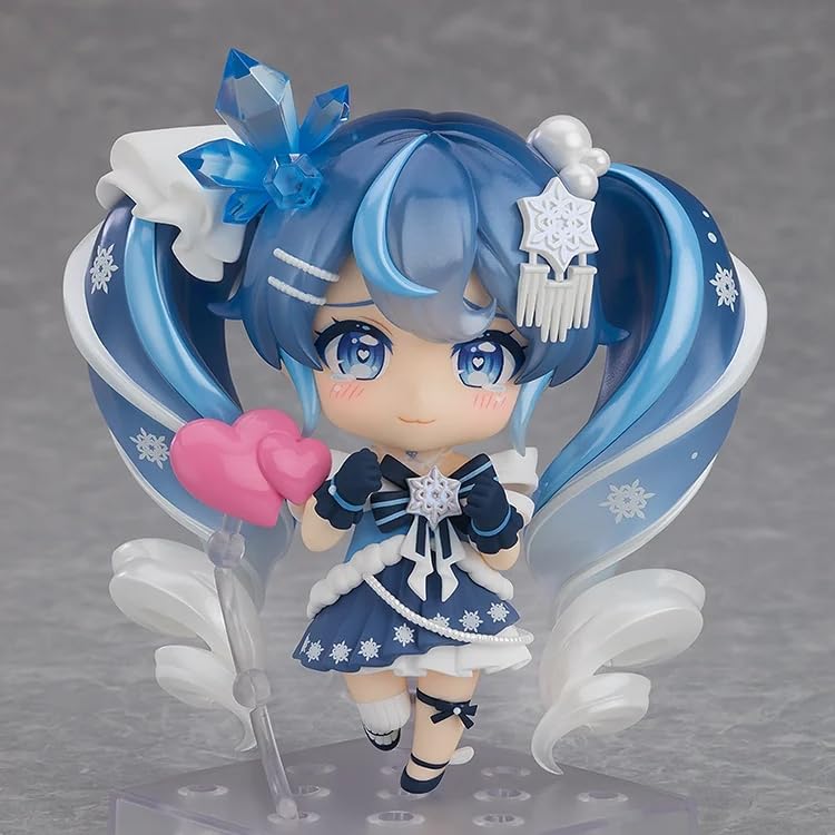Amazon | ねんどろいど 雪ミク Crystal Snow Ver. | フィギュア