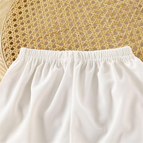 BILIKEYU Boys Girls Summer Outfits Letter Prints Sleeveless Crewneck Tank Tops and Elastic Waist Sport Shorts3