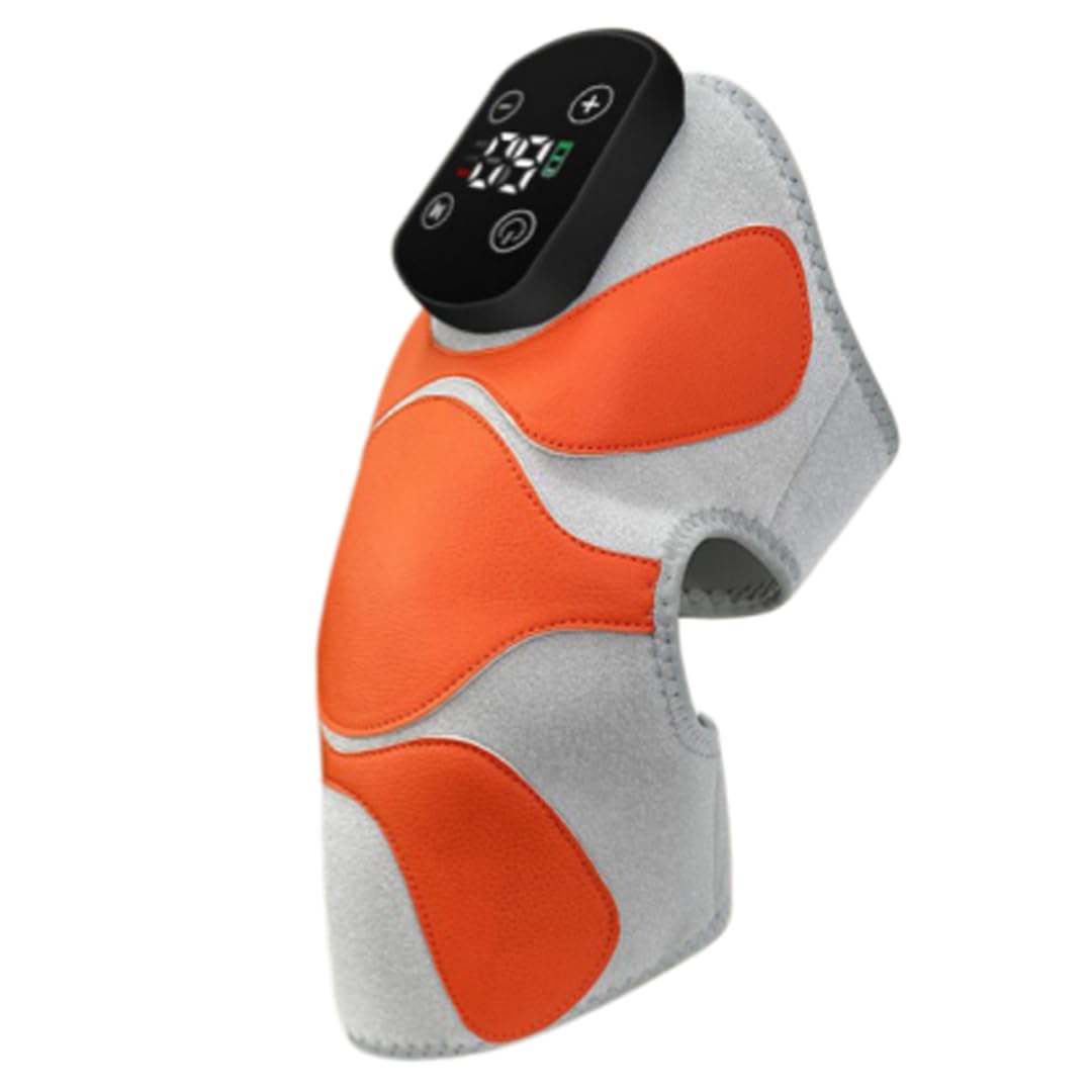 Vertevo 3-In-1-Kniemassagegerät, wiederaufladbarer Stabilisator | wiederaufladbarer Stabilisator mit Verlängerungsgurt, Kniemassagegerät mit Wärme- und Vibrationsfunktion